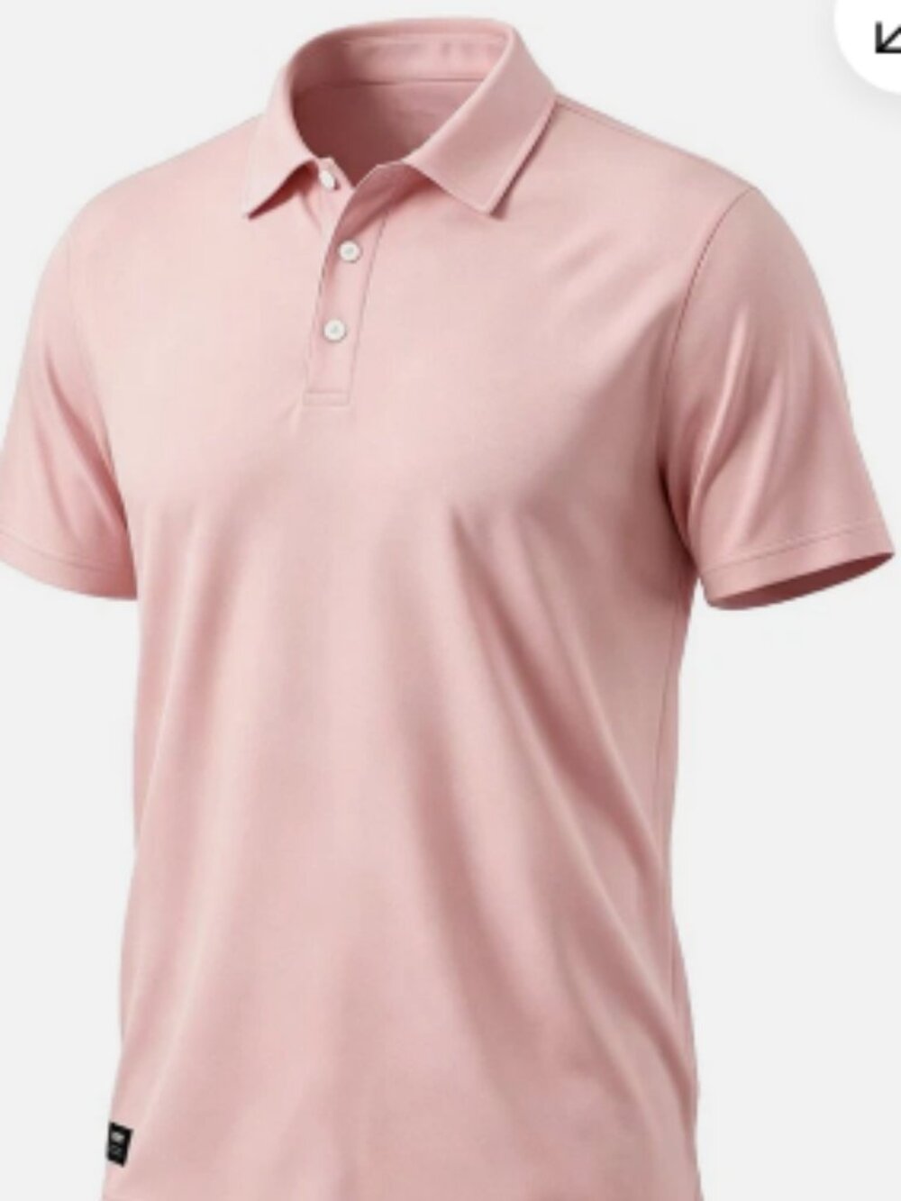 NWT Members Mark Moisture Wicking Performance Polo